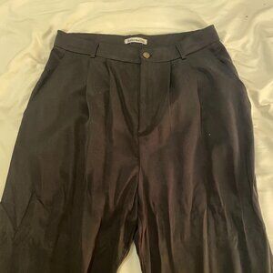 Reformation Black Mason Pant Size ~10